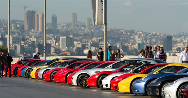 Ferrari Club Ride to Beiteddine